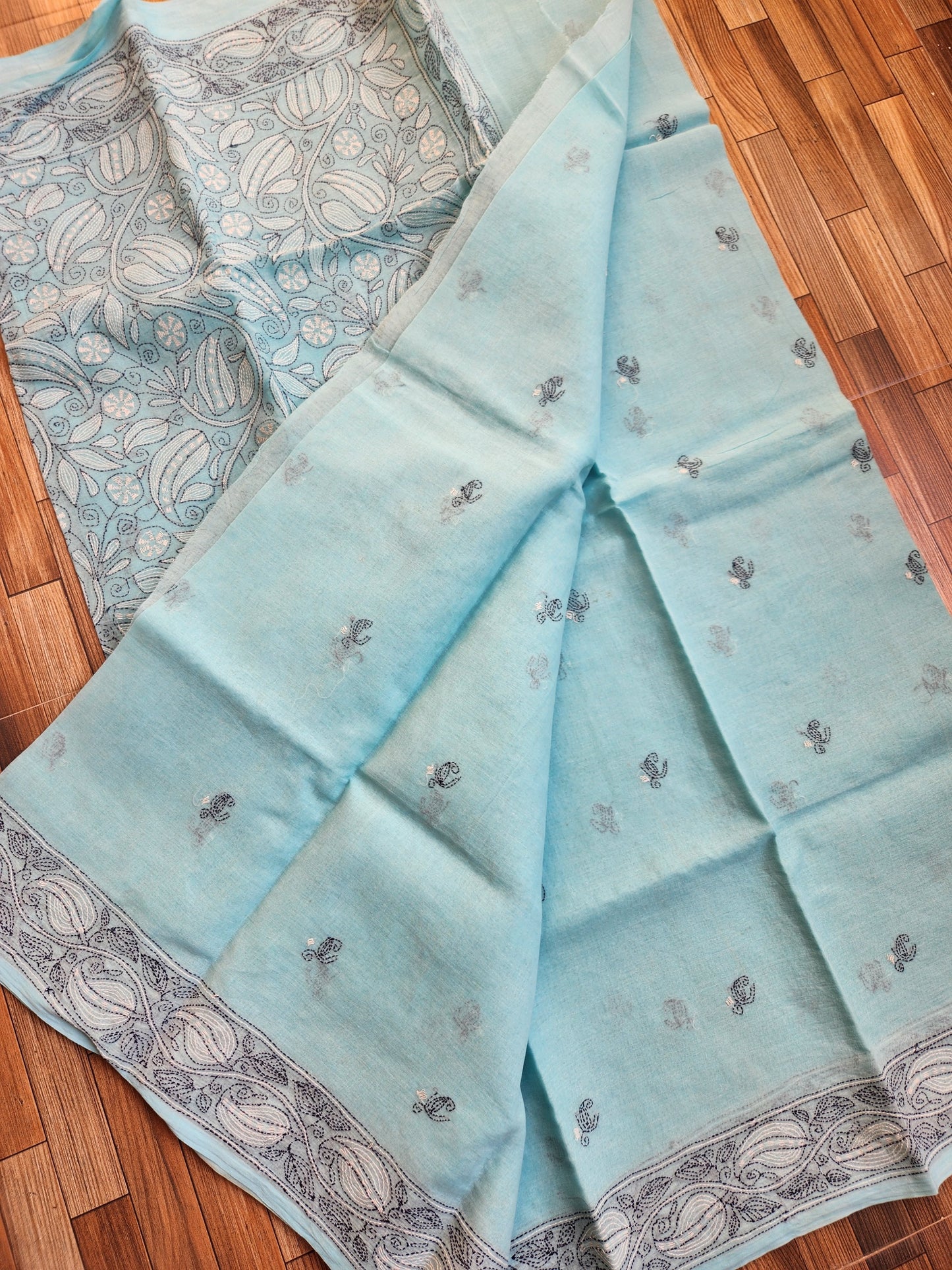 KANTHA COTTON SAREE