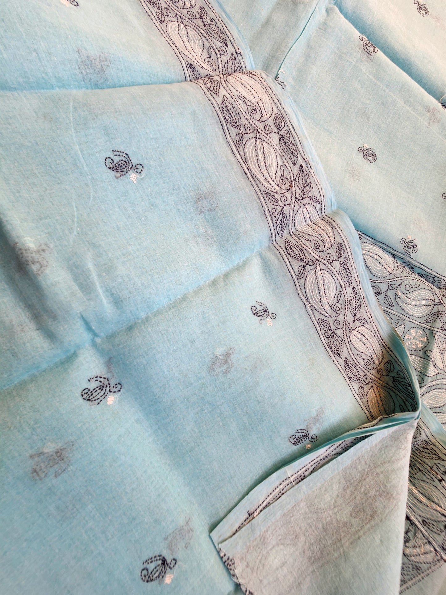 KANTHA COTTON SAREE