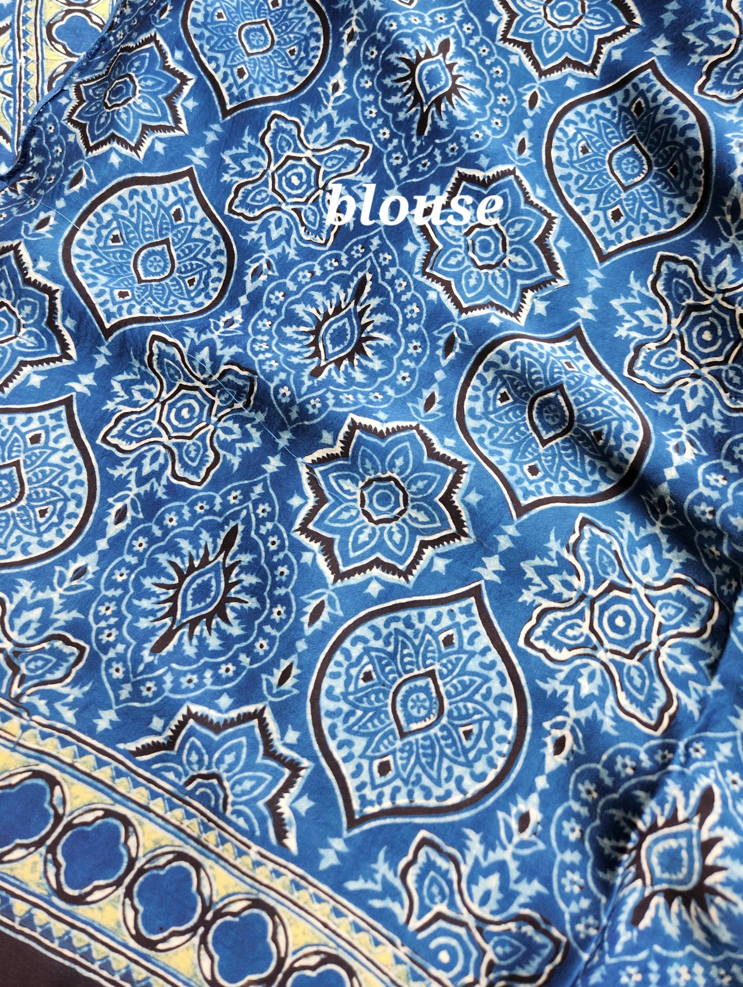 AJRAKH SILK SAREE