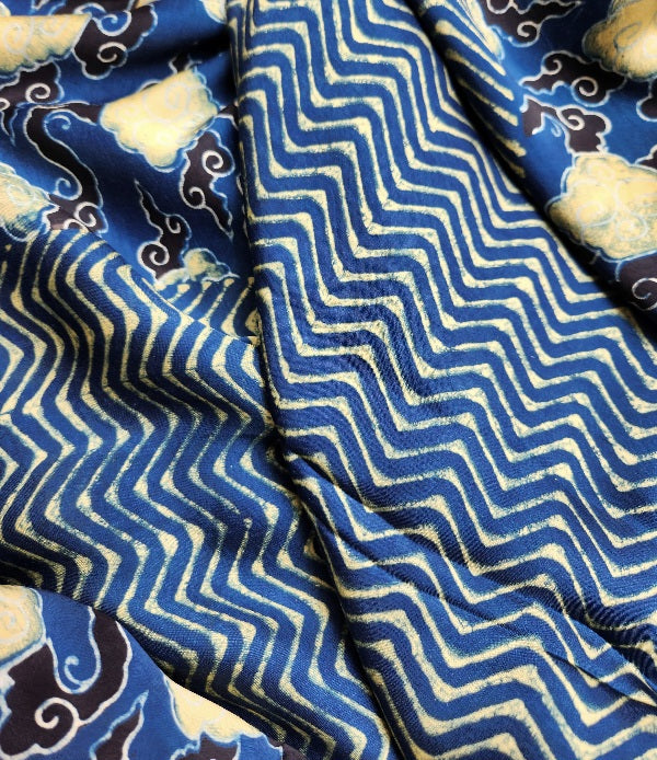 ajrakhsaree sarees ajrakh modal silk officewear blue saree