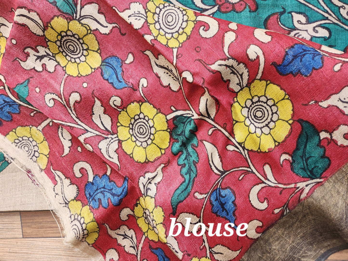 KALAMKARI SILK SAREE