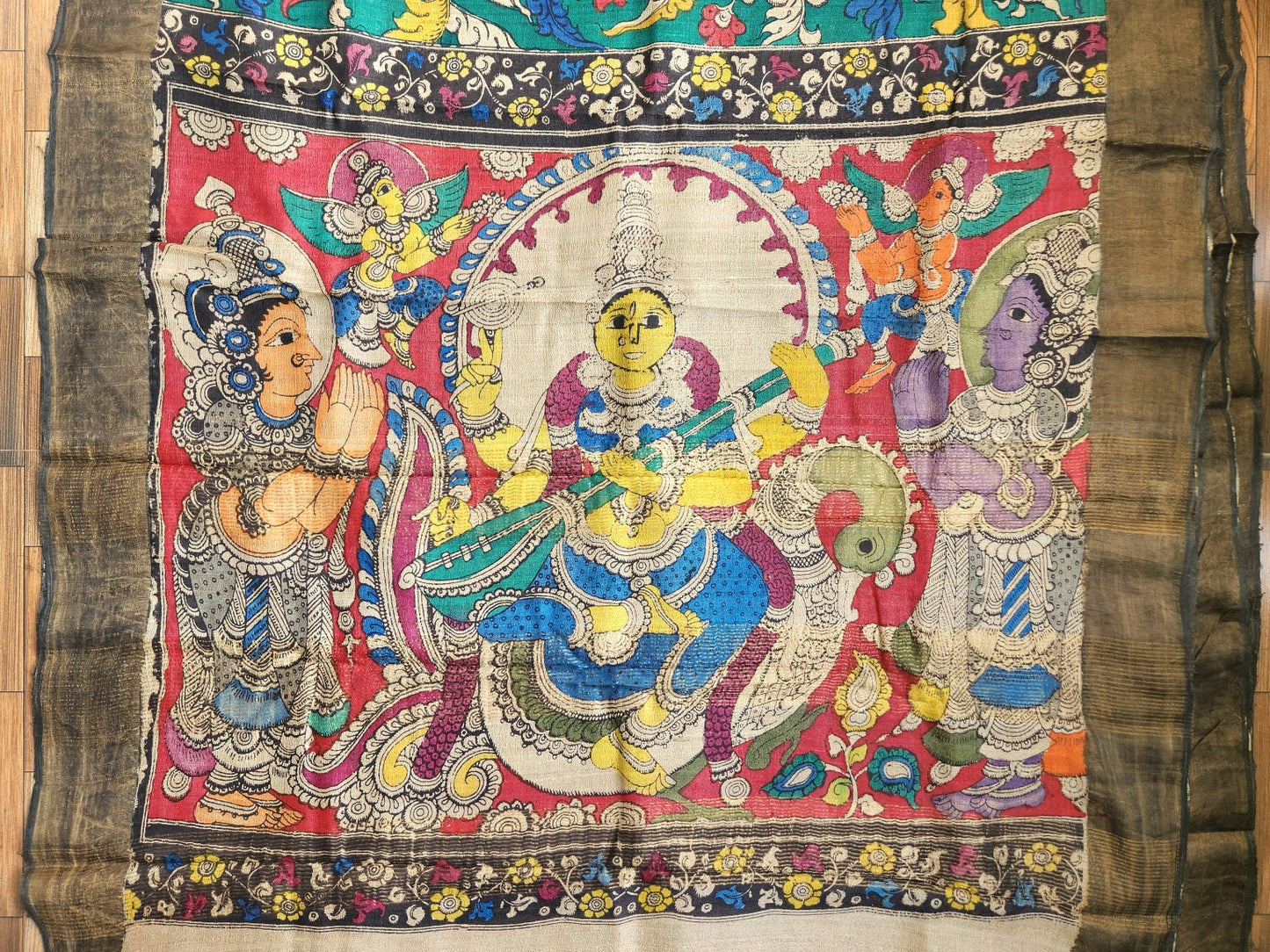 KALAMKARI SILK SAREE
