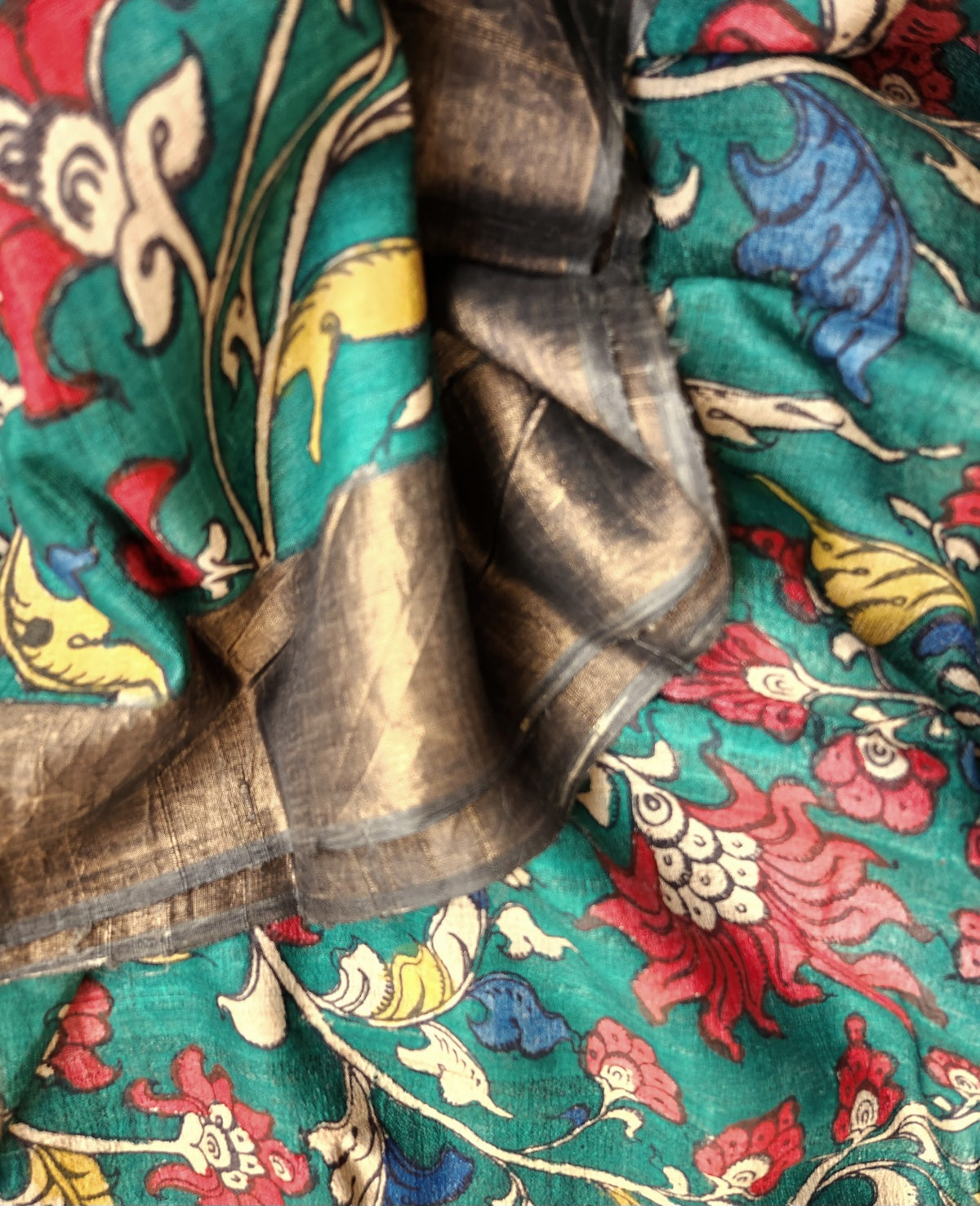 KALAMKARI SILK SAREE