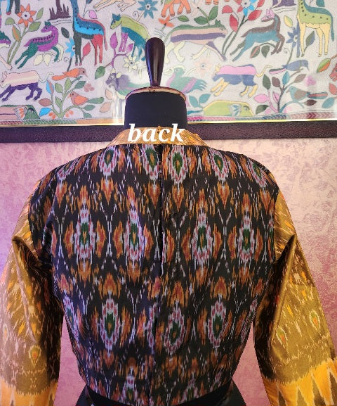 IKAT FABRIC BLOUSE