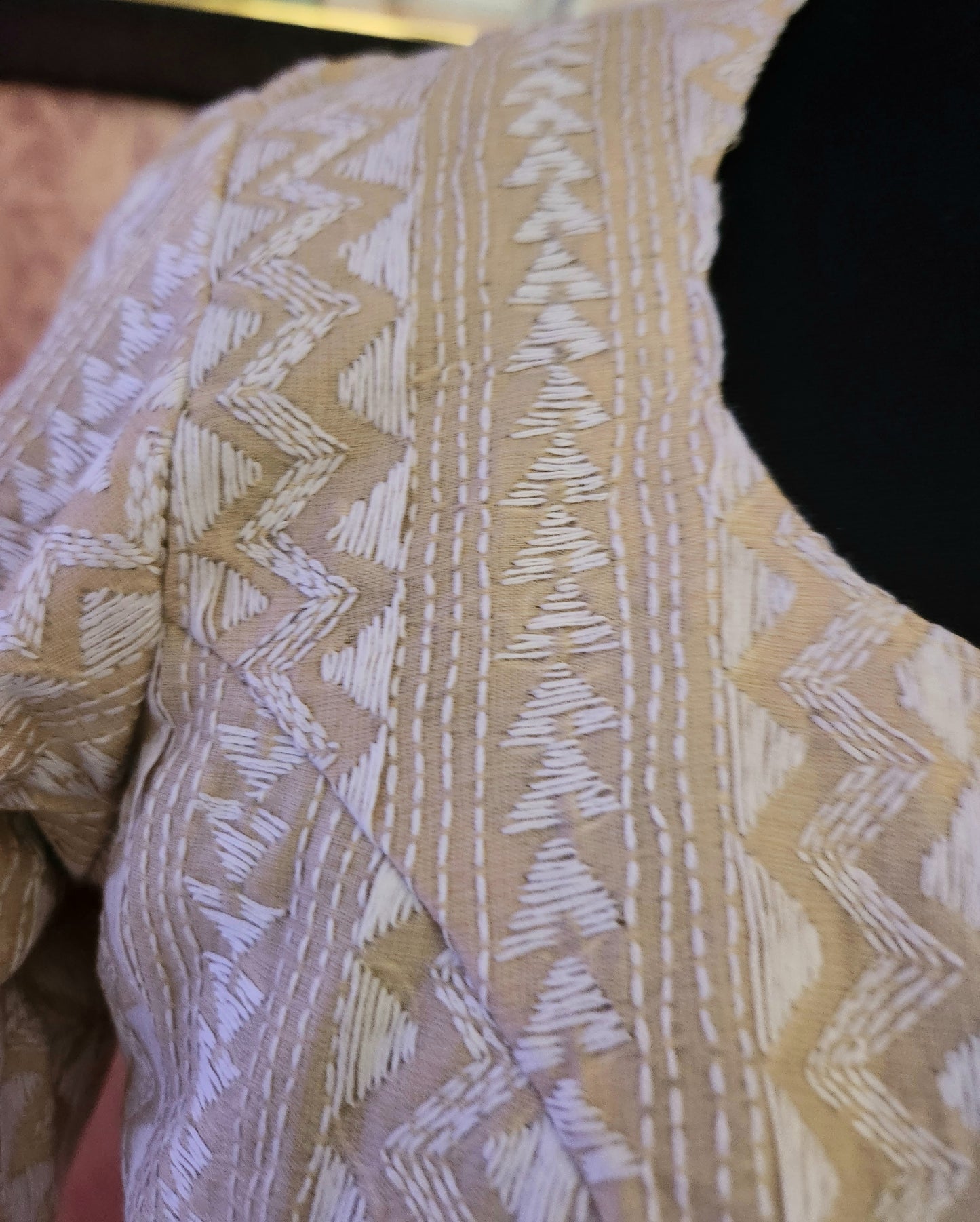 KANTHA FABRIC BLOUSE