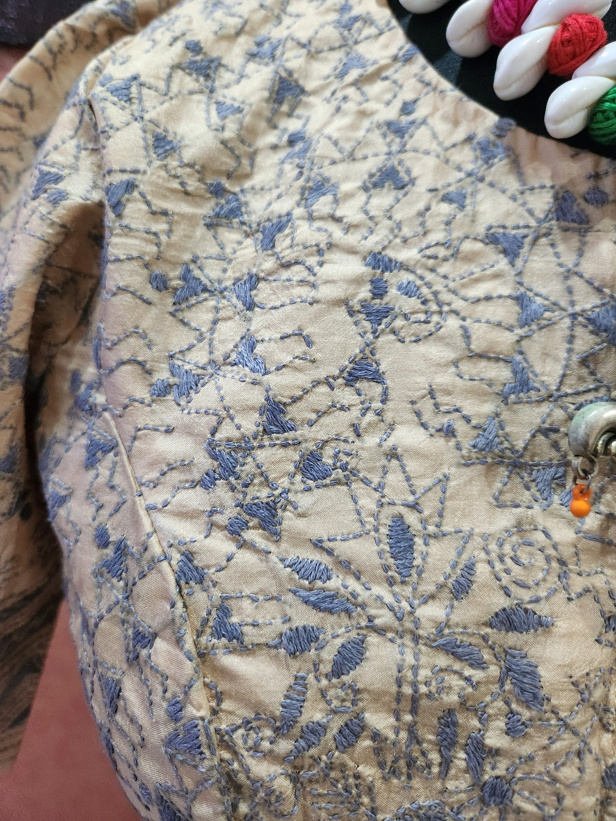 KANTHA FABRIC BLOUSE