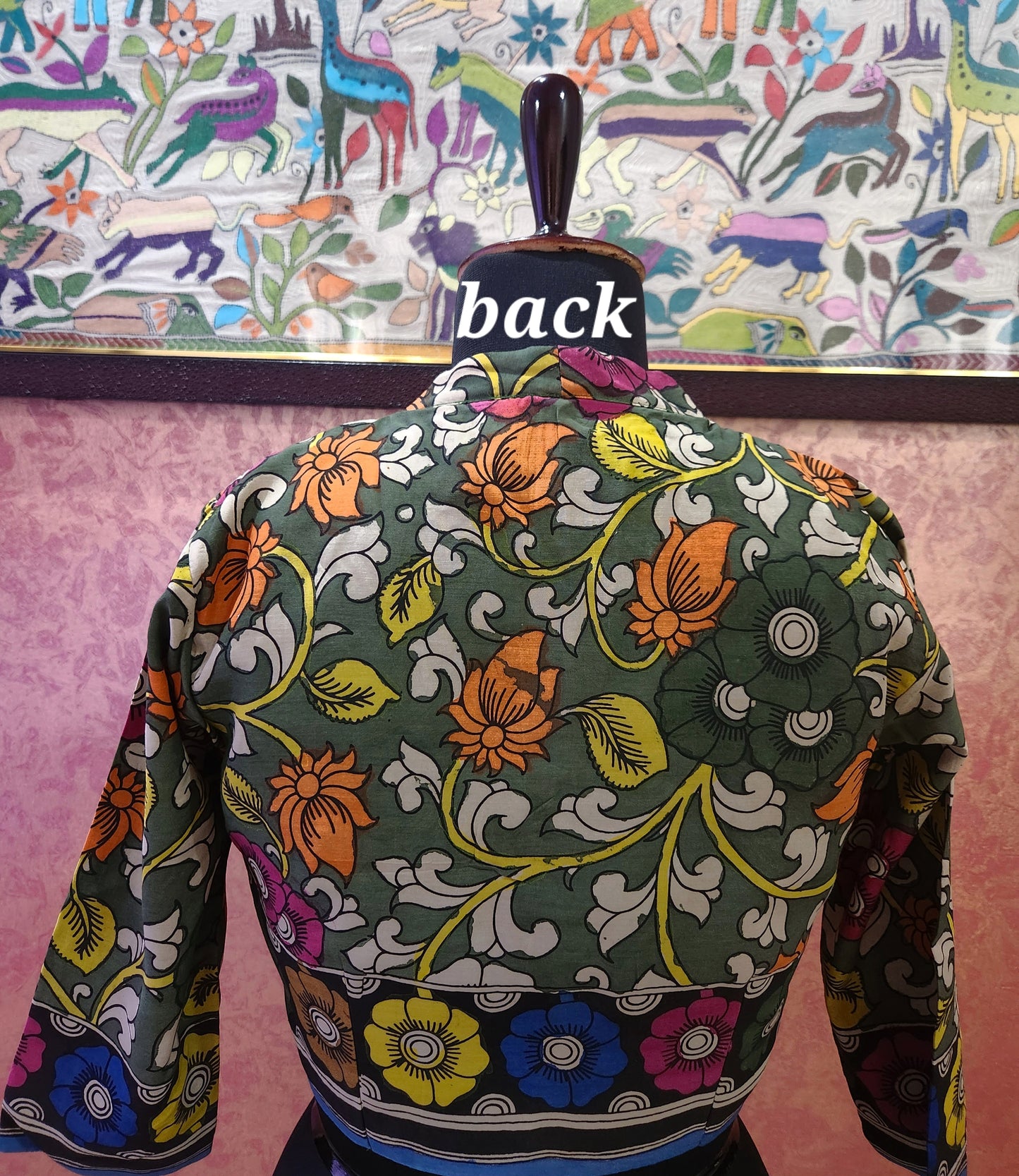 KALAMKARI FABRIC BLOUSE