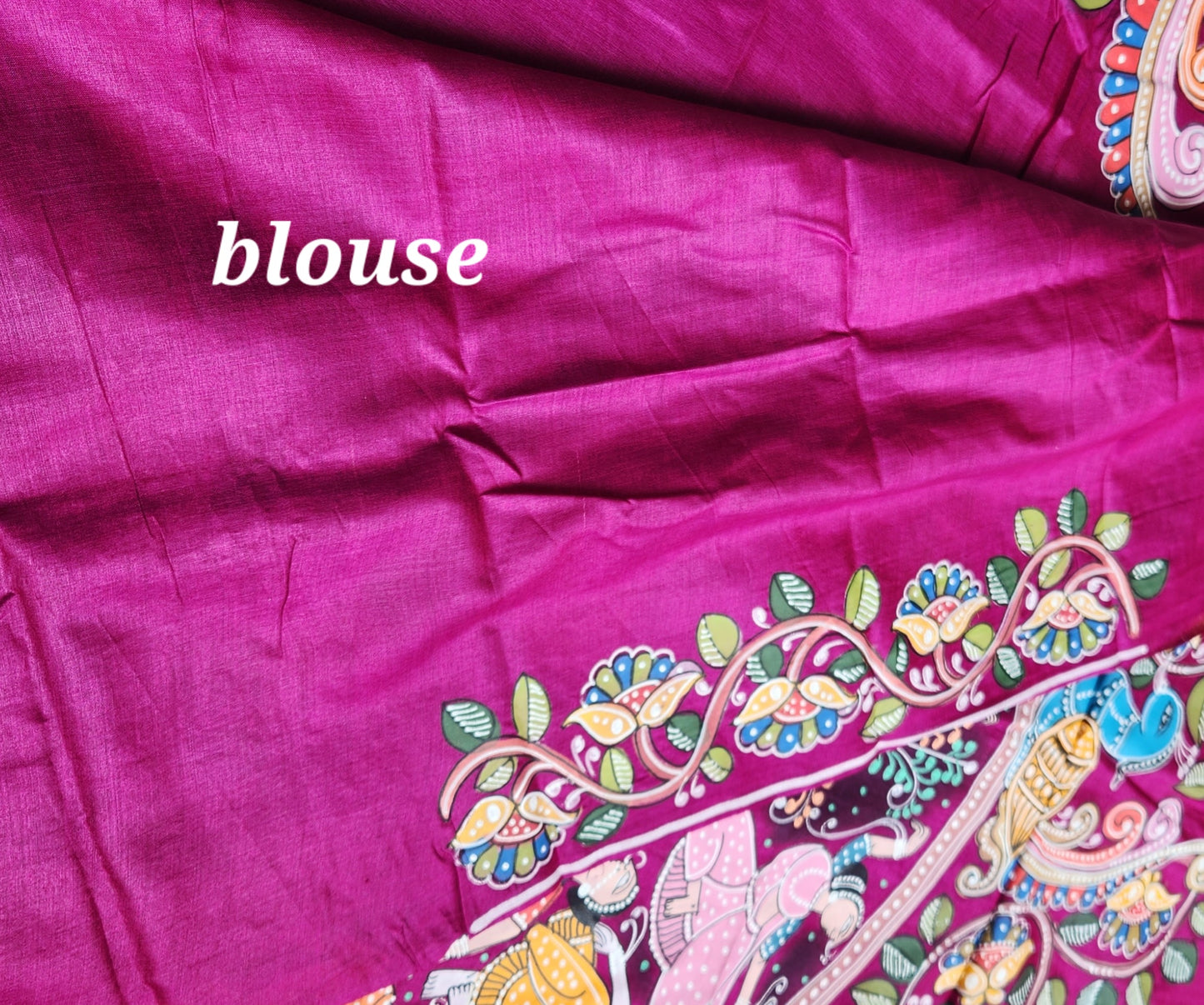 PATTACHITRA HANDPAINTED SAREE