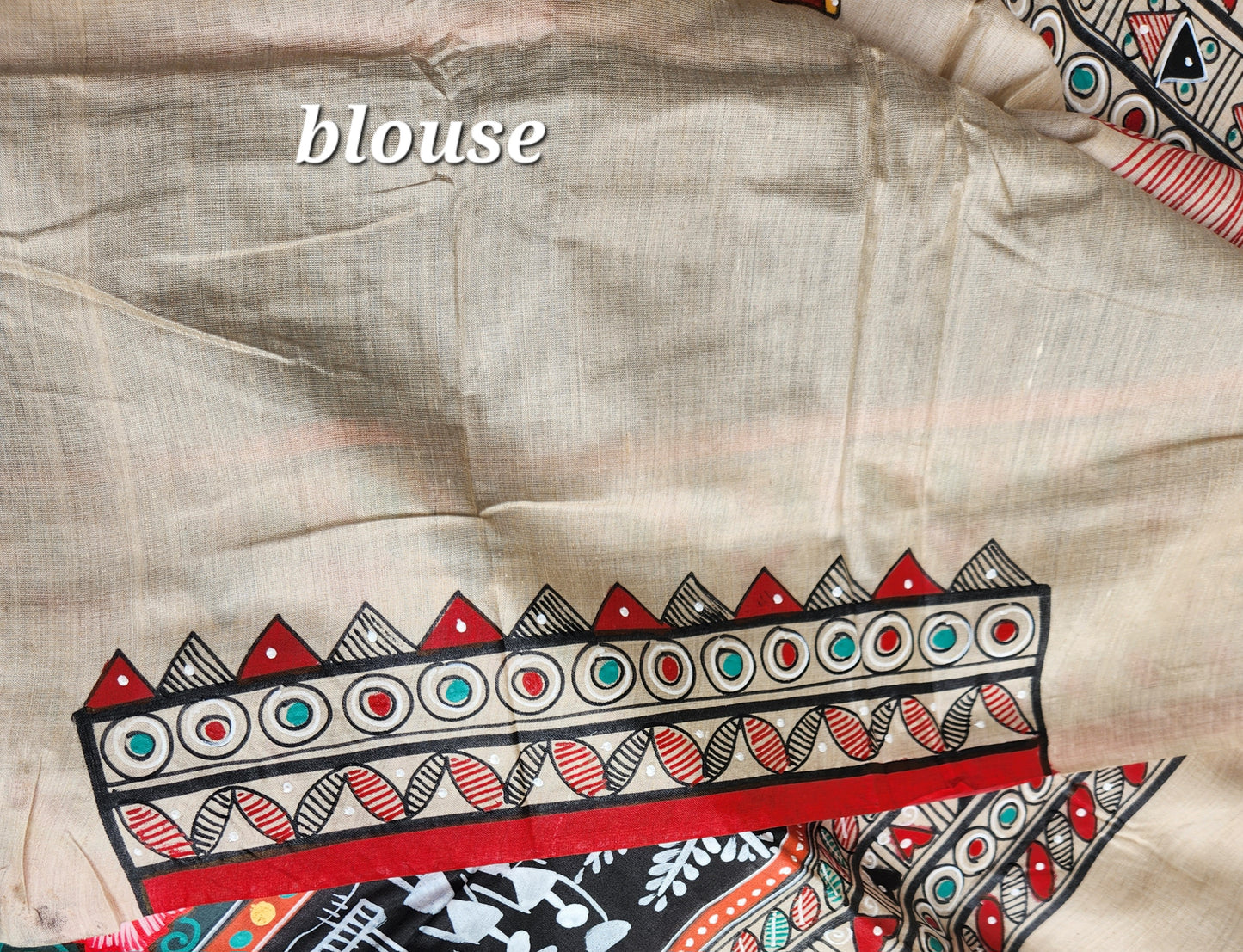 PATTACHITRA HANDPAINTED SAREE