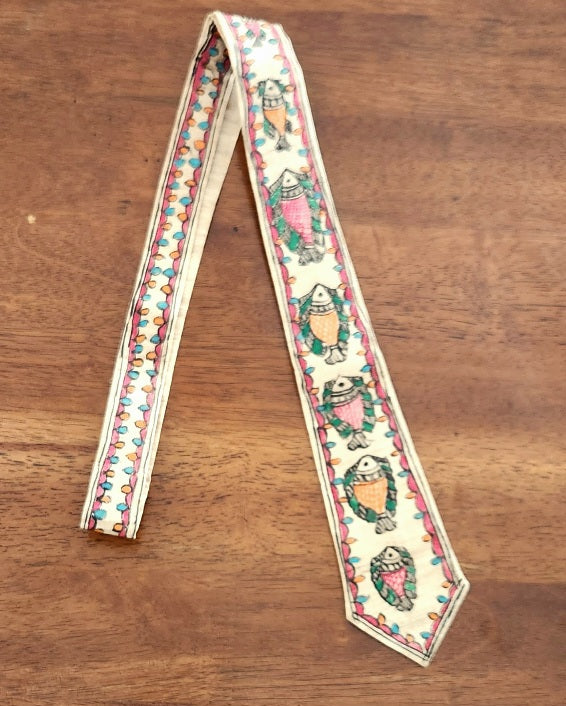 MADHUBANI HANDPAINTED TIE