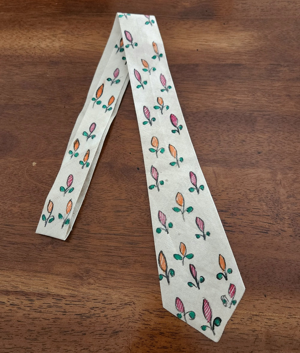 MADHUBANI HANDPAINTED TIE