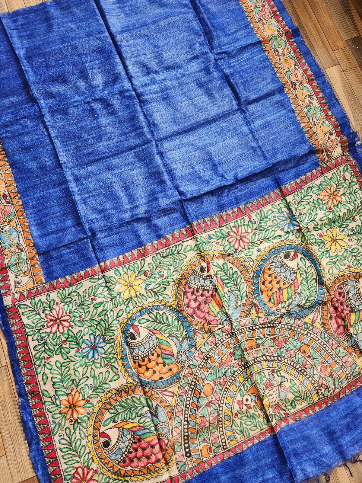 MADHUBANI DUPATTA - Matsya