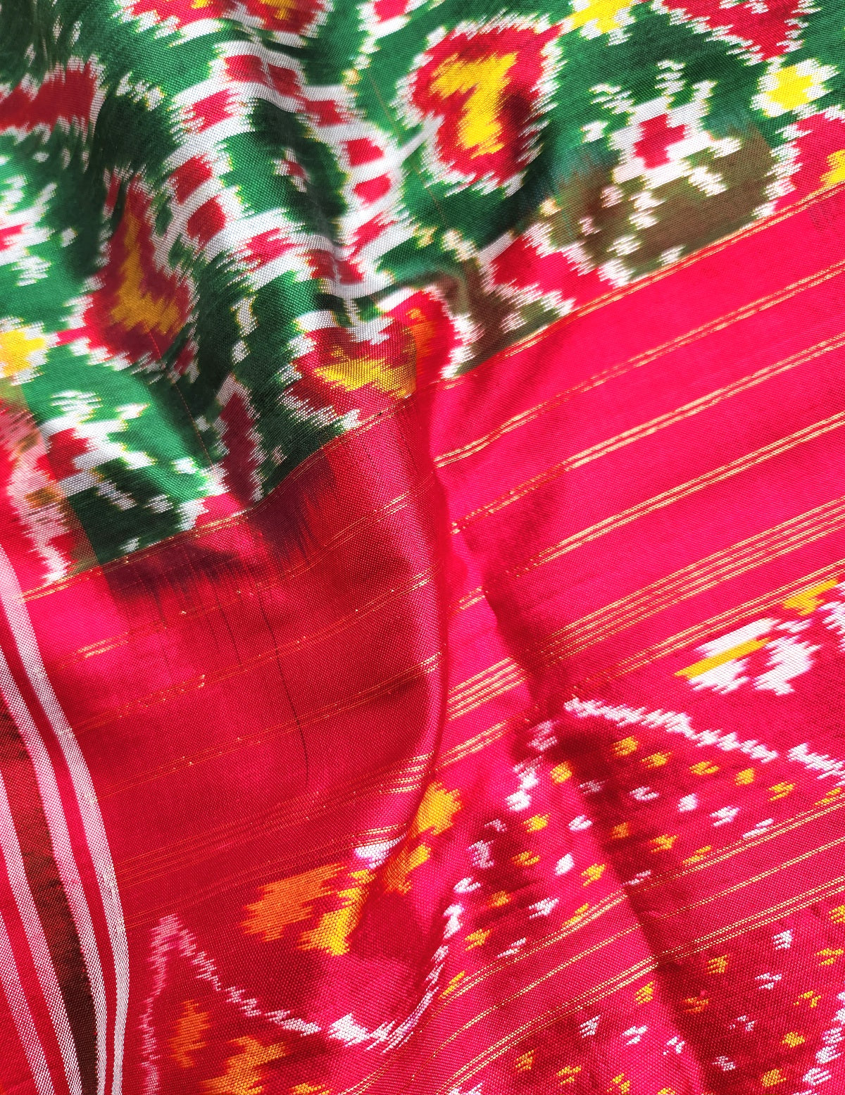 Patola Silk Dupatta Black dupatta Handloom Indian gifts Wedding Shopping ikat dupatta