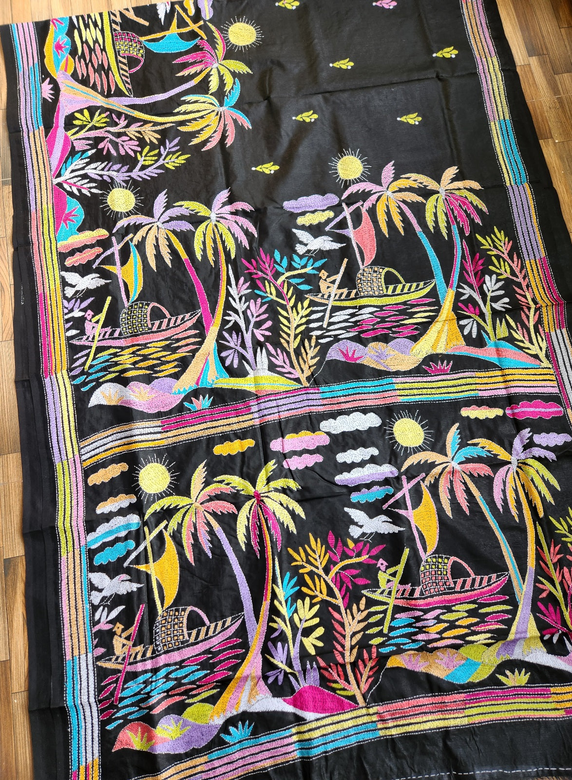 KANTHA SAREE - NAAVIK