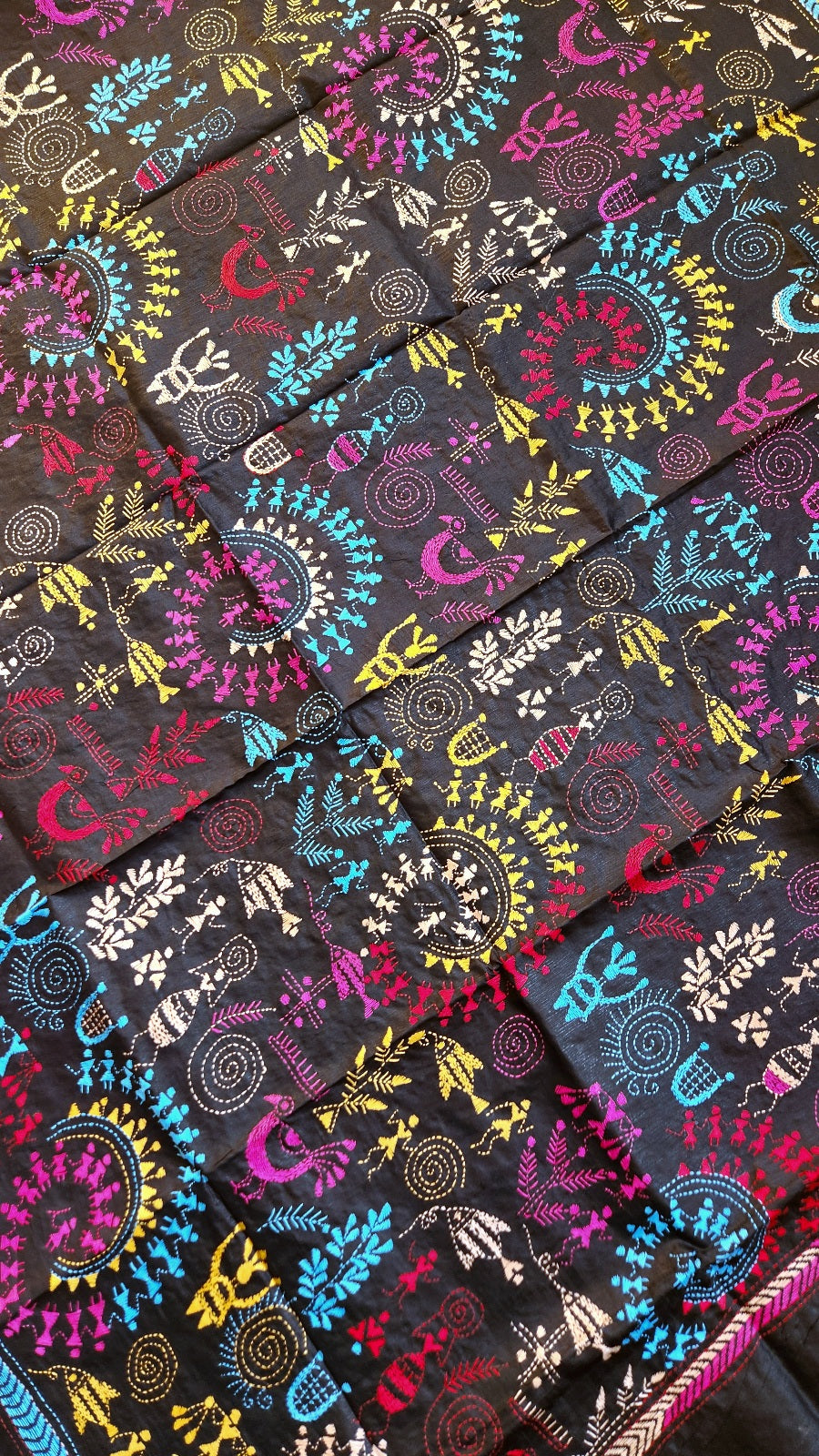 WARLI KANTHA DUPATTA