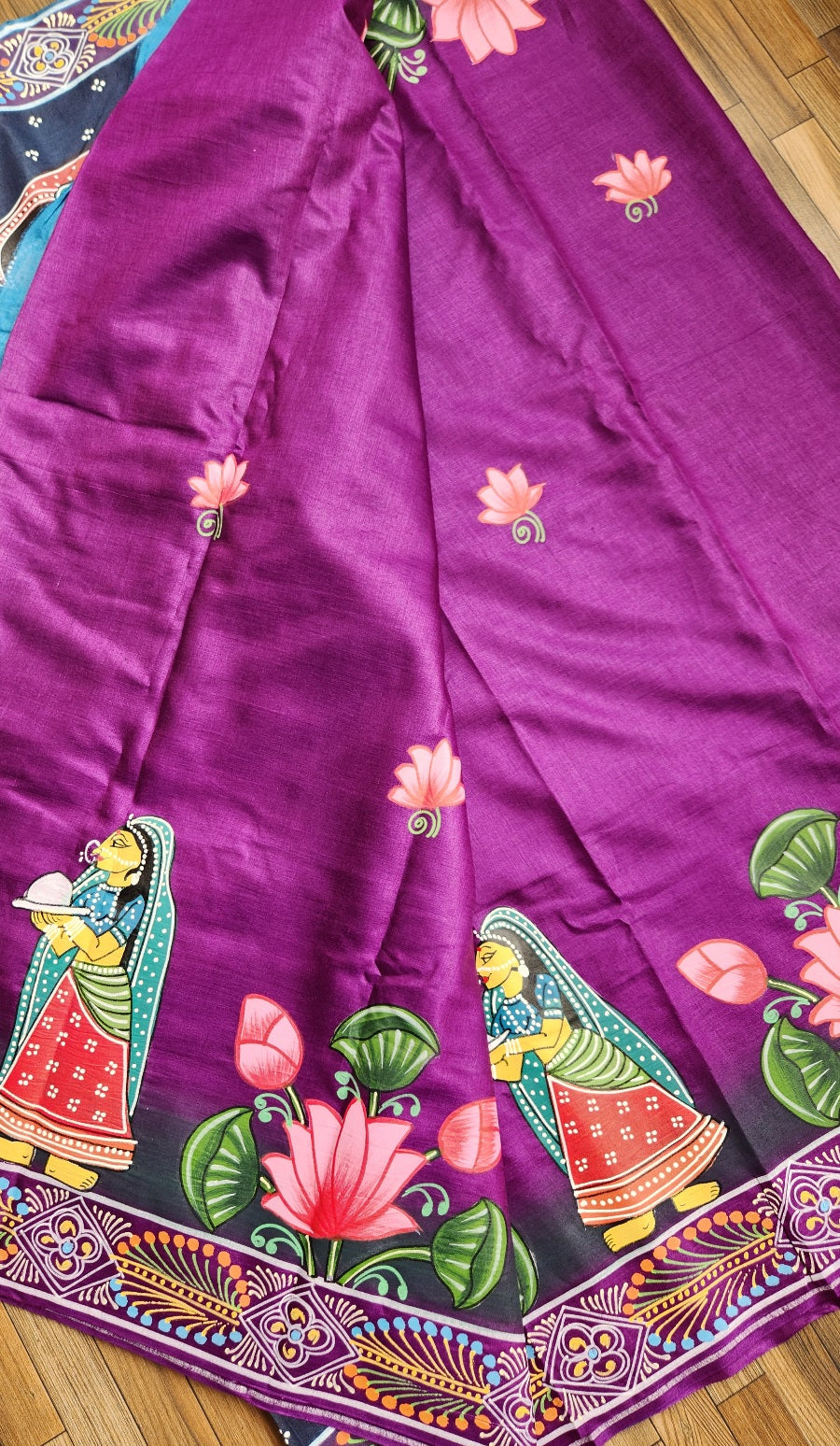 PATTACHITRA HANDPAINTED SAREE