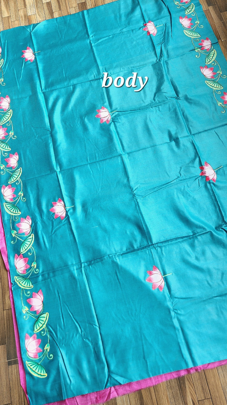 PICHWAI HANDPAINTED SAREE