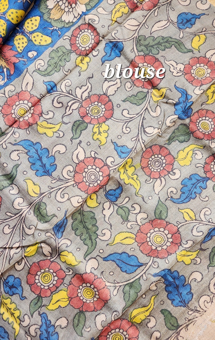 KALAMKARI SILK SAREE