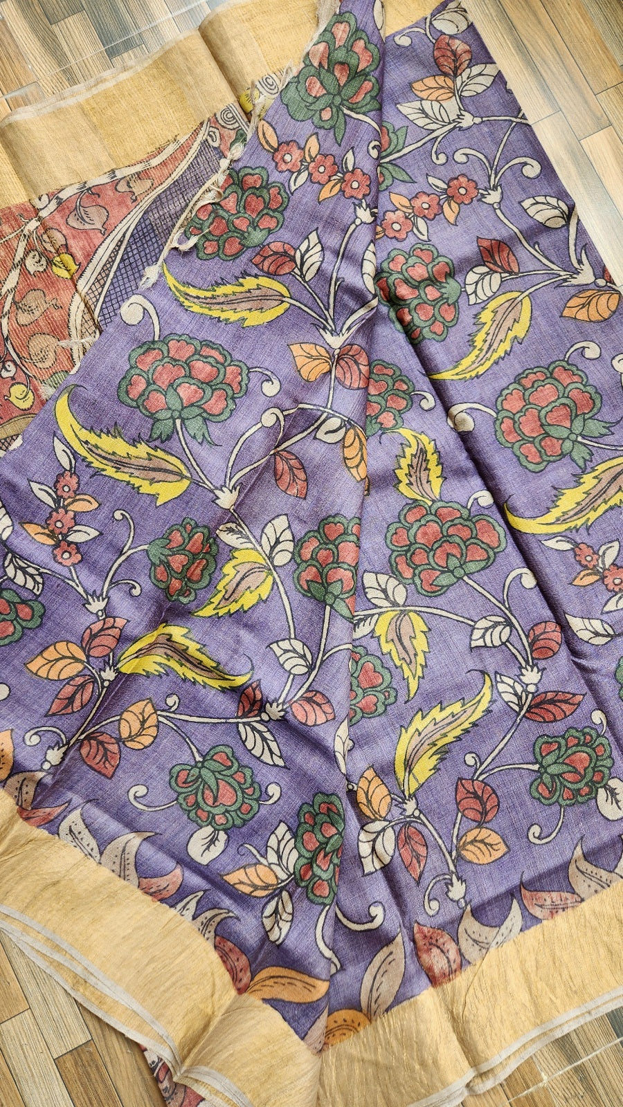 KALAMKARI SILK SAREE