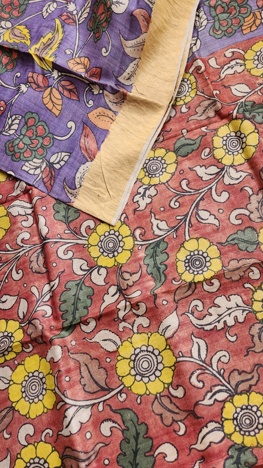 KALAMKARI SILK SAREE