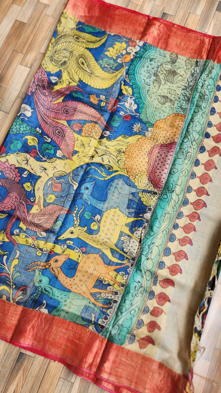 KALAMKARI SILK SAREE