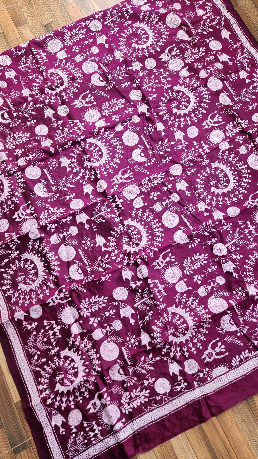 WARLI KANTHA DUPATTA