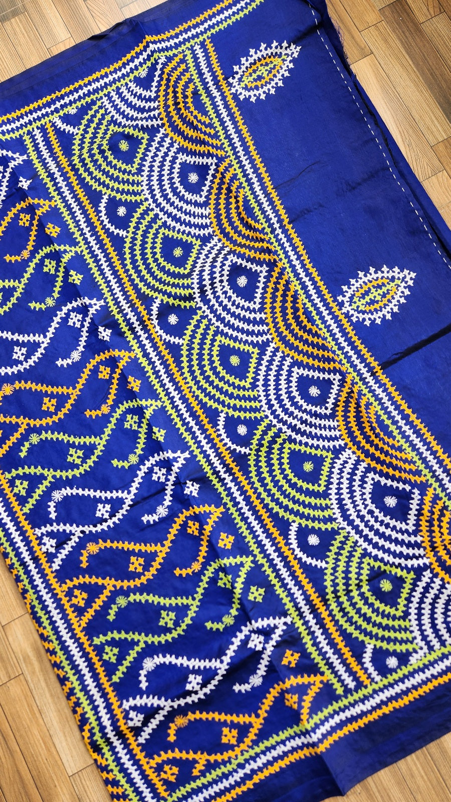 KUTCHWORK SILK SAREE