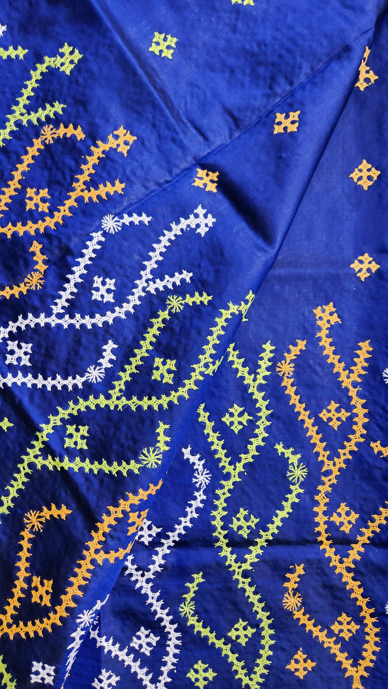 KUTCHWORK SILK SAREE