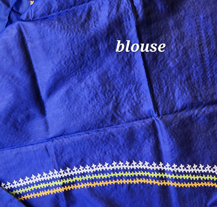 KUTCHWORK SILK SAREE