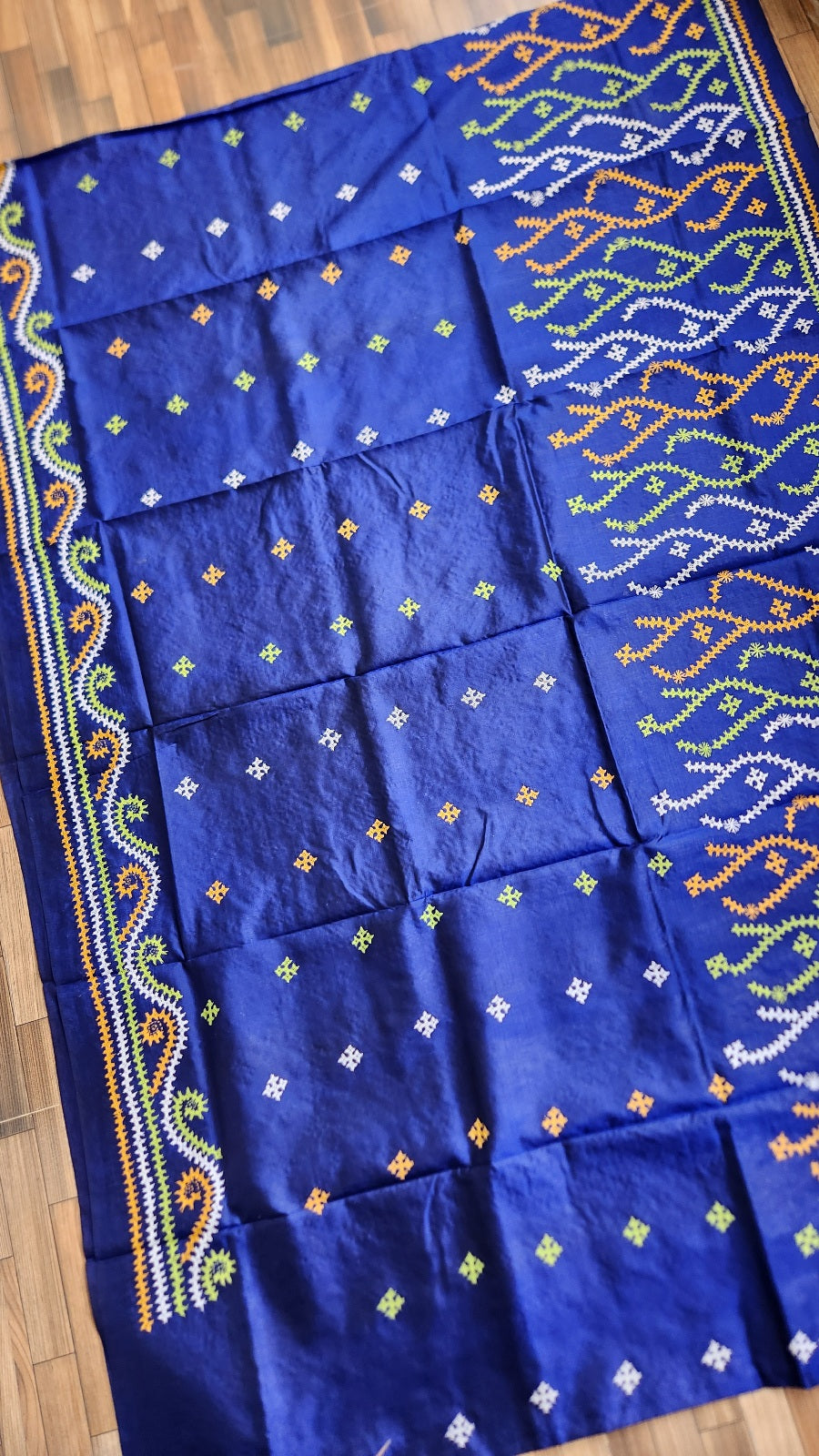 KUTCHWORK SILK SAREE