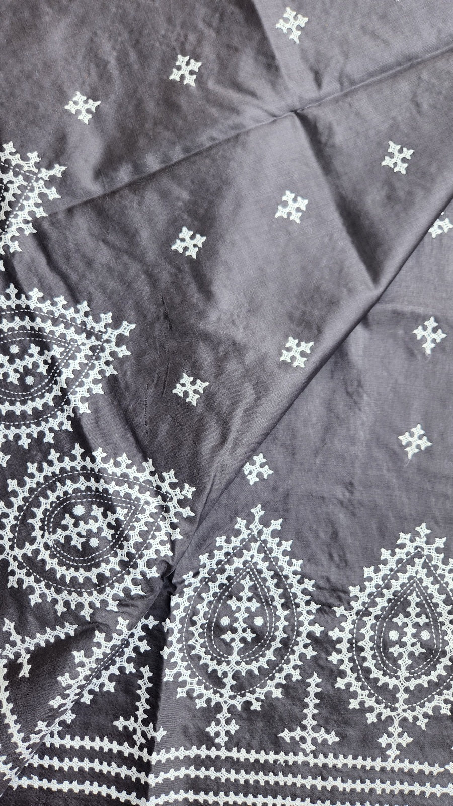 KUTCHWORK SILK SAREE
