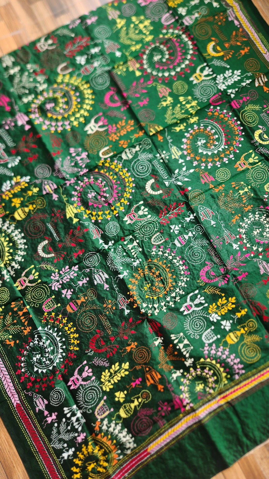 WARLI KANTHA DUPATTA