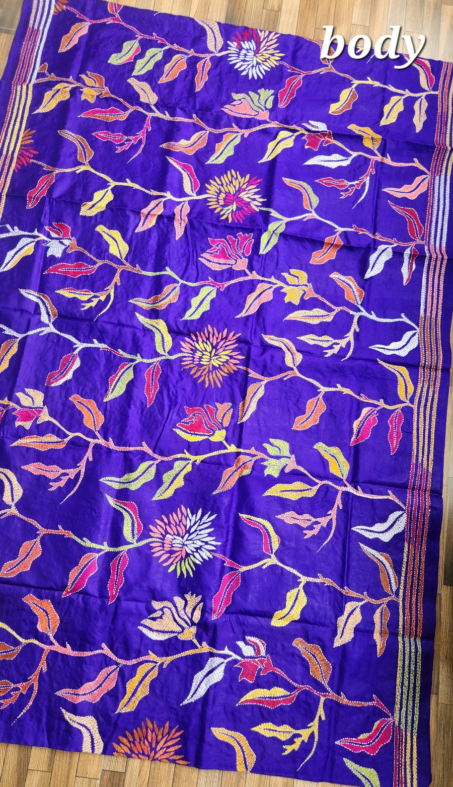 DANDELION KANTHA SAREE