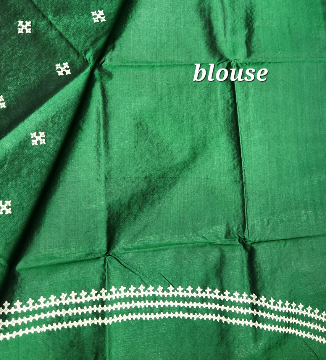KUTCHWORK SILK SAREE