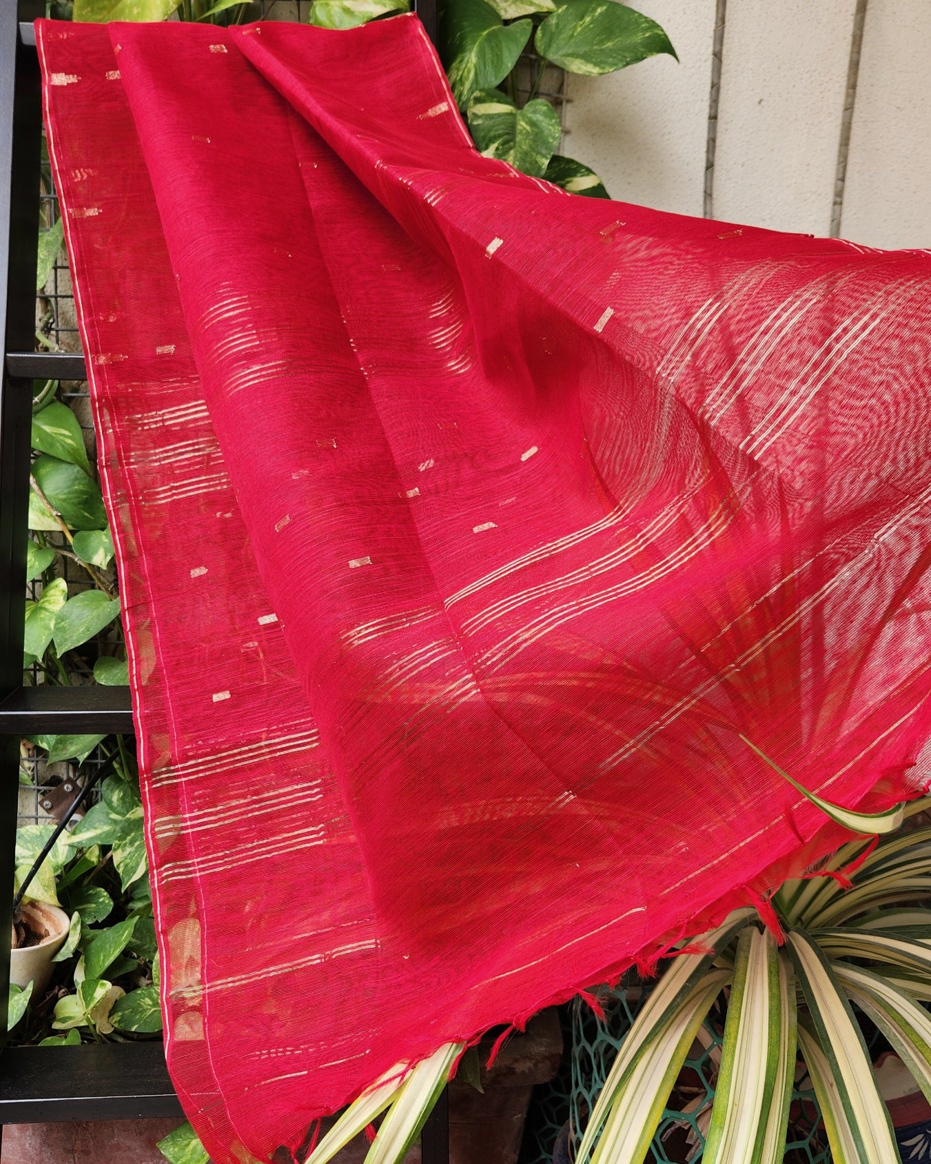 HANDLOOM JAMDANI DUPATTA