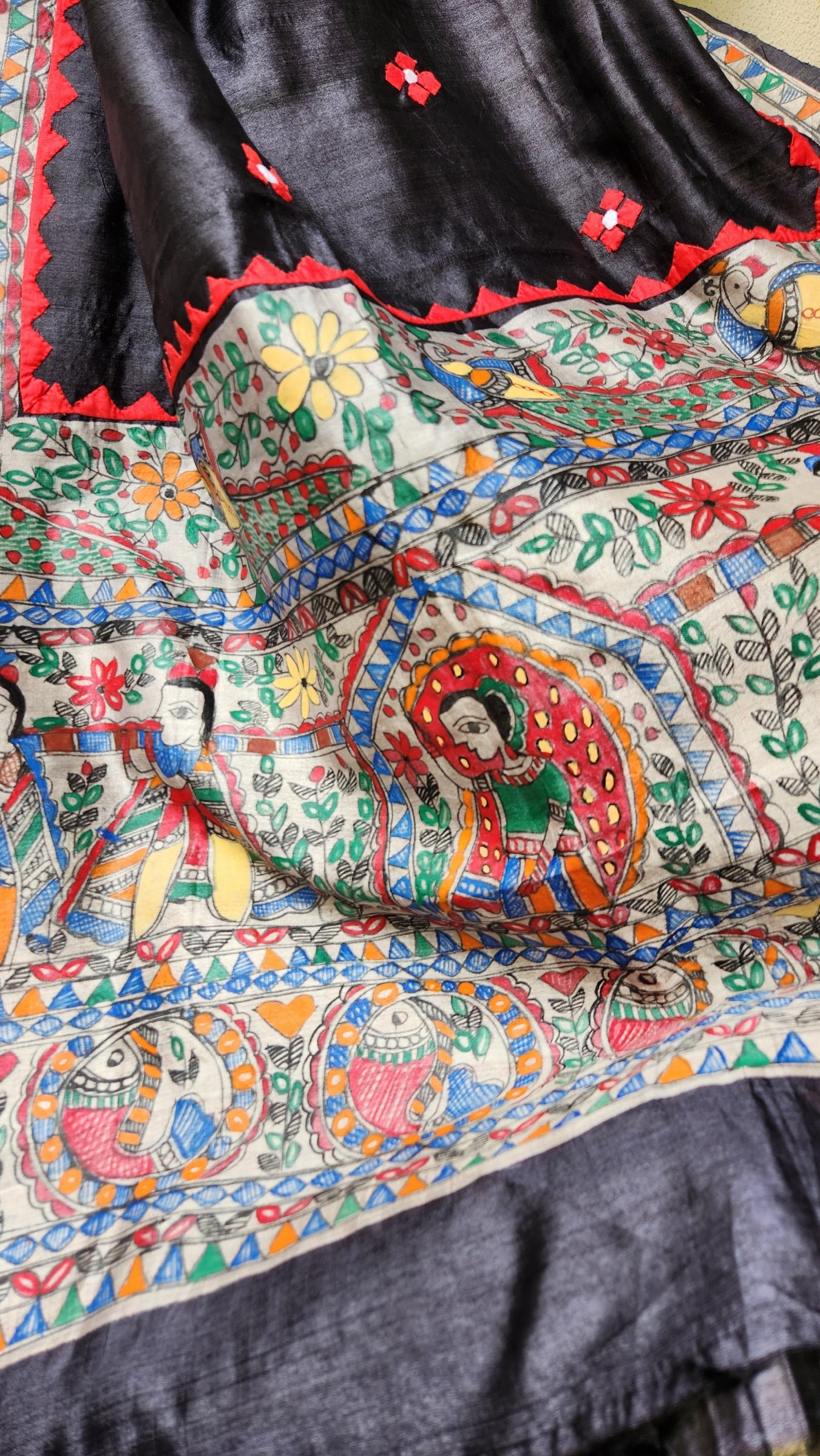 MADHUBANI SILK DUPATTA