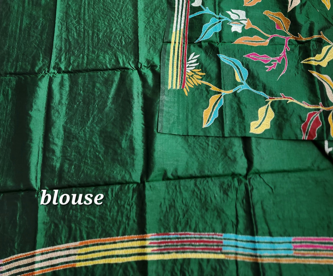 DANDELION KANTHA SAREE