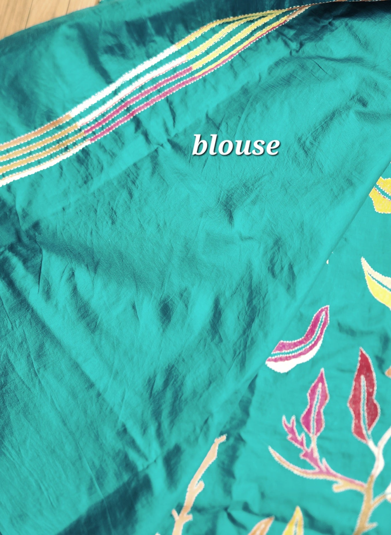 DANDELION KANTHA SAREE