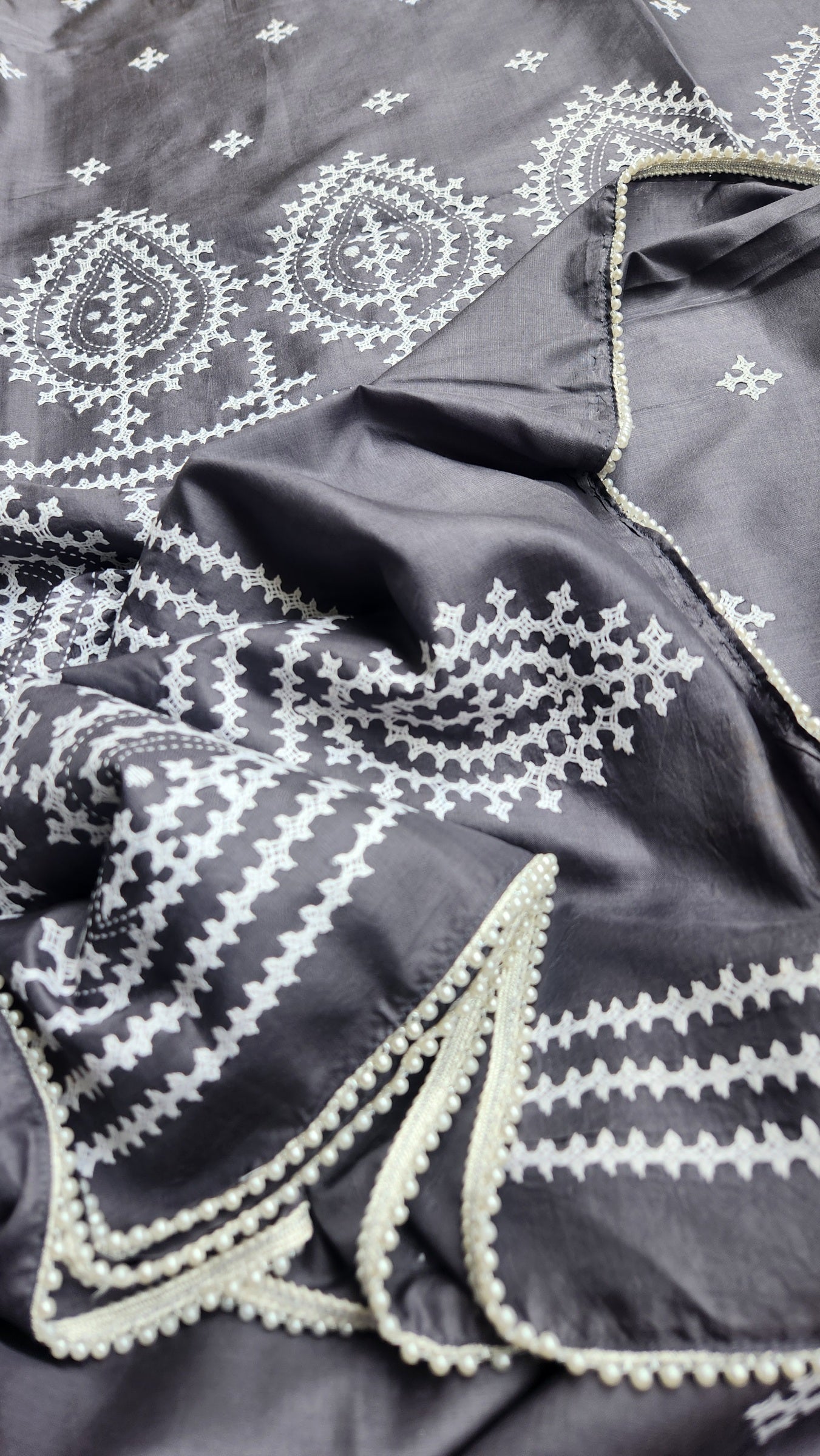 KUTCHWORK SILK SAREE