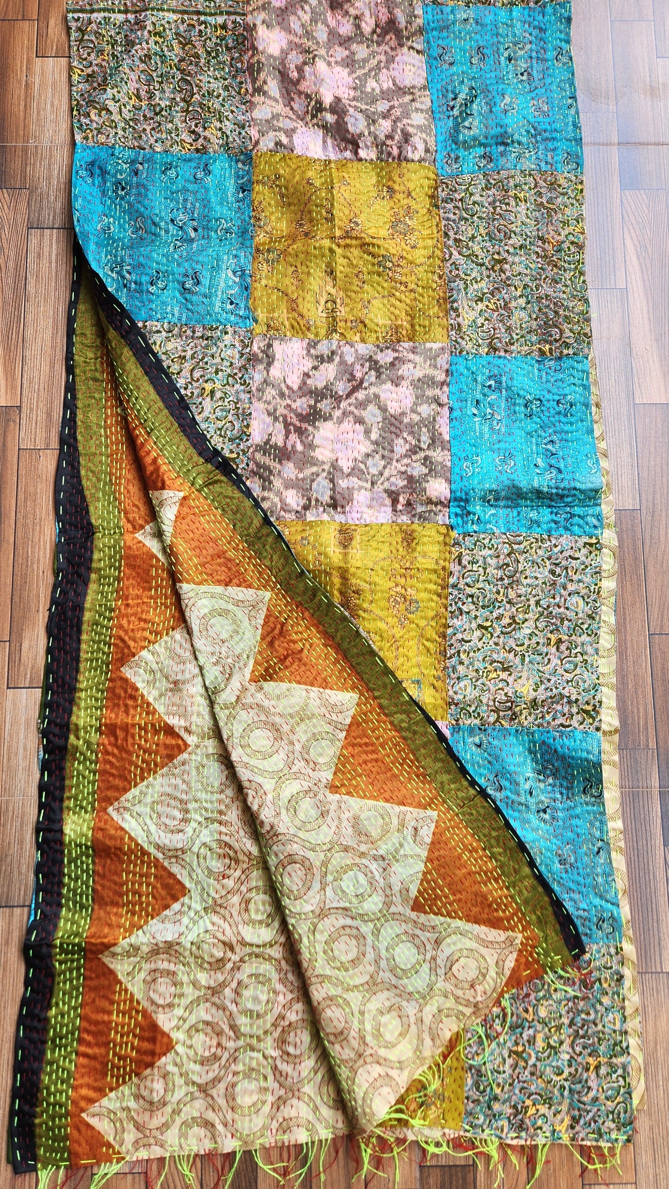 Kantha Stole