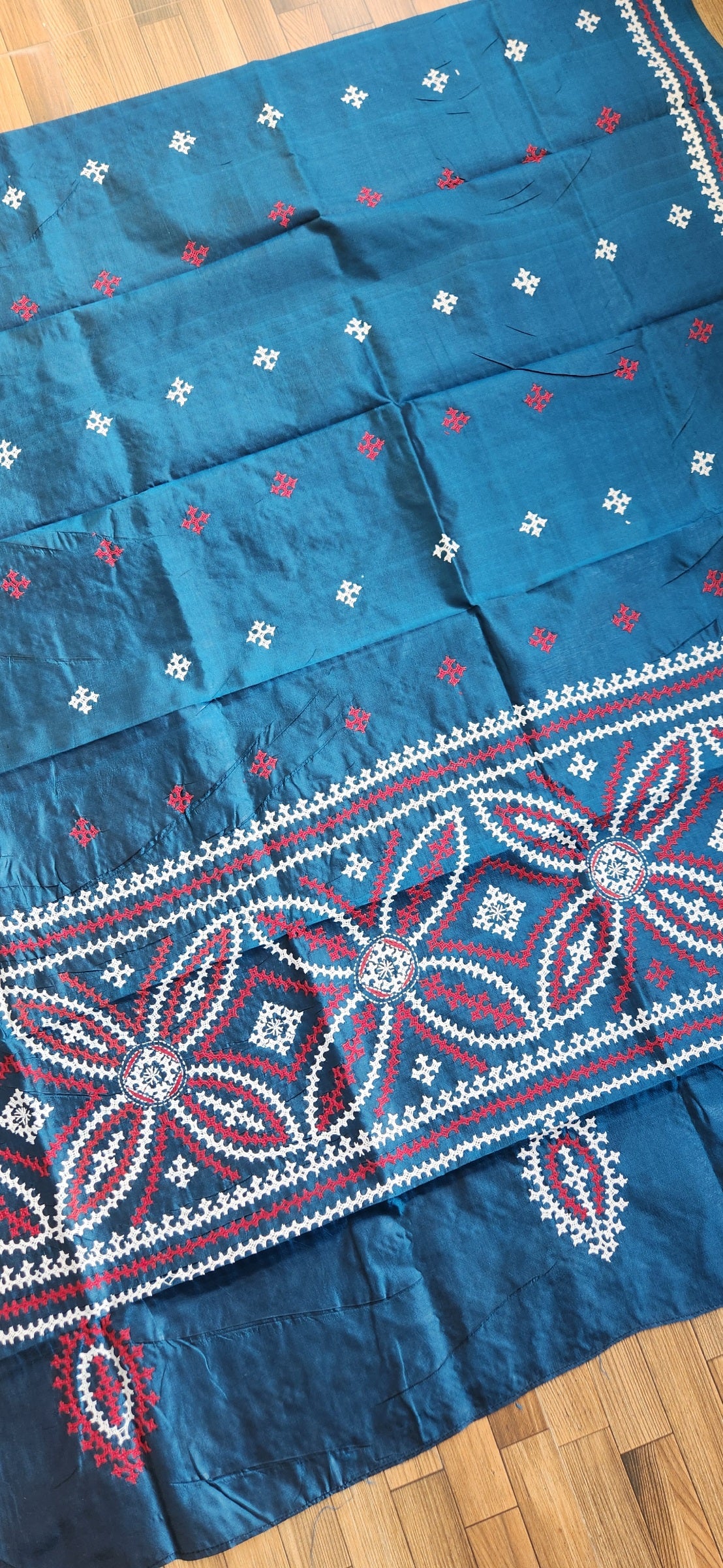 KUTCHWORK SILK DUPATTA