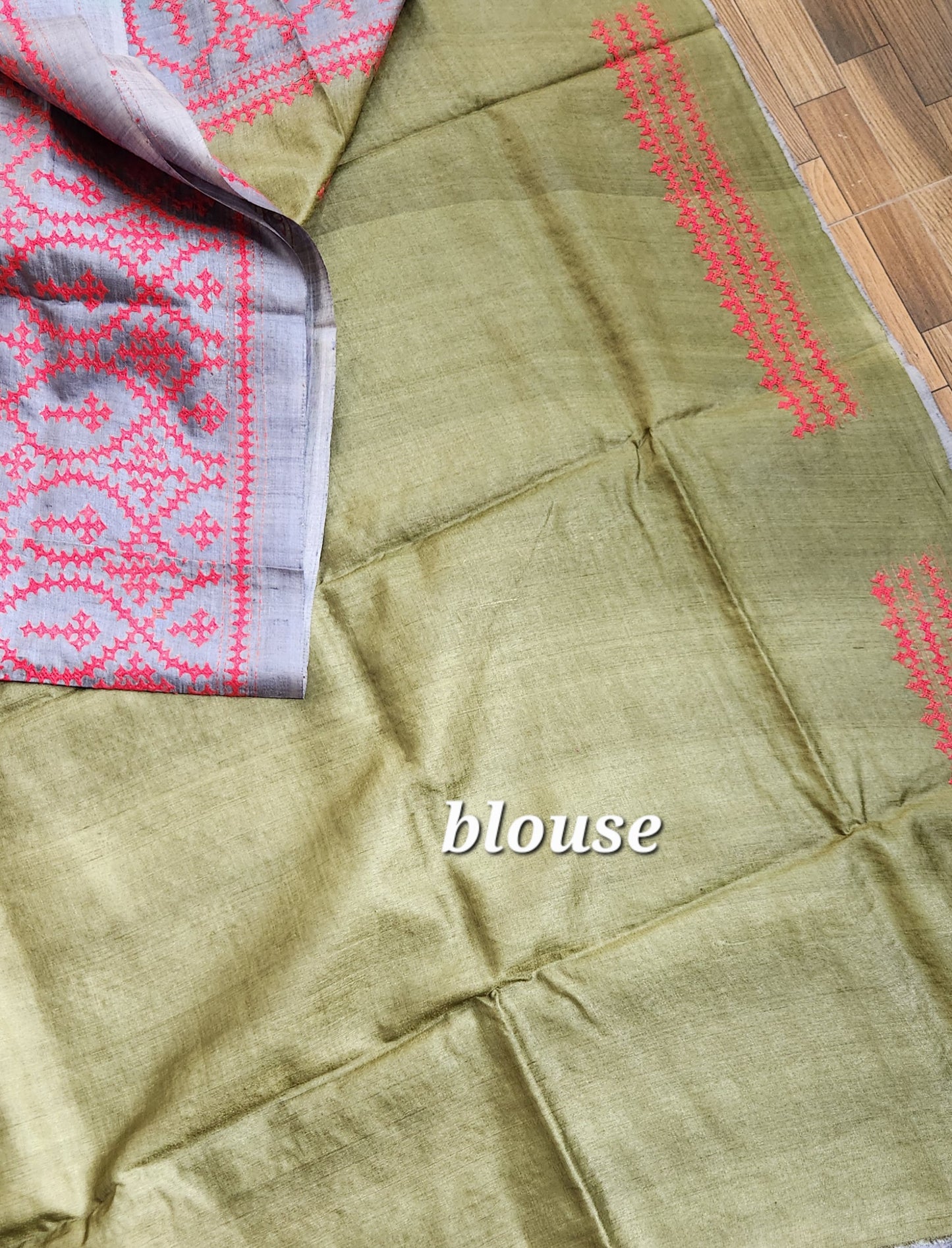 DESIGNER KUTCHWORK SILK SAREE