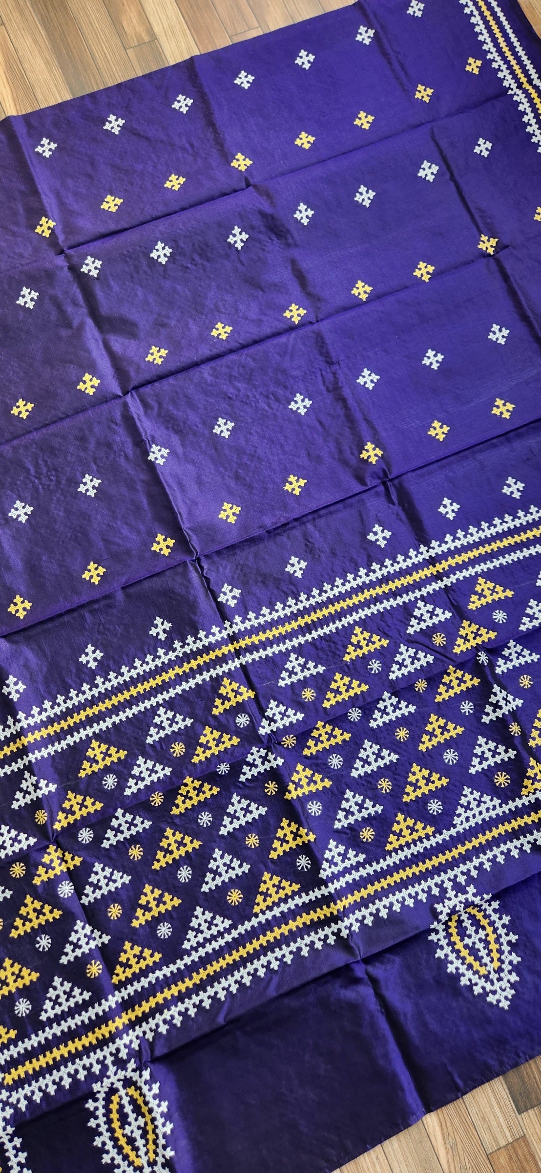 KUTCHWORK SILK DUPATTA