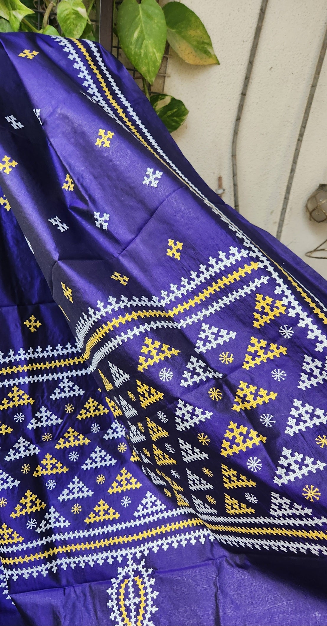 KUTCHWORK SILK DUPATTA