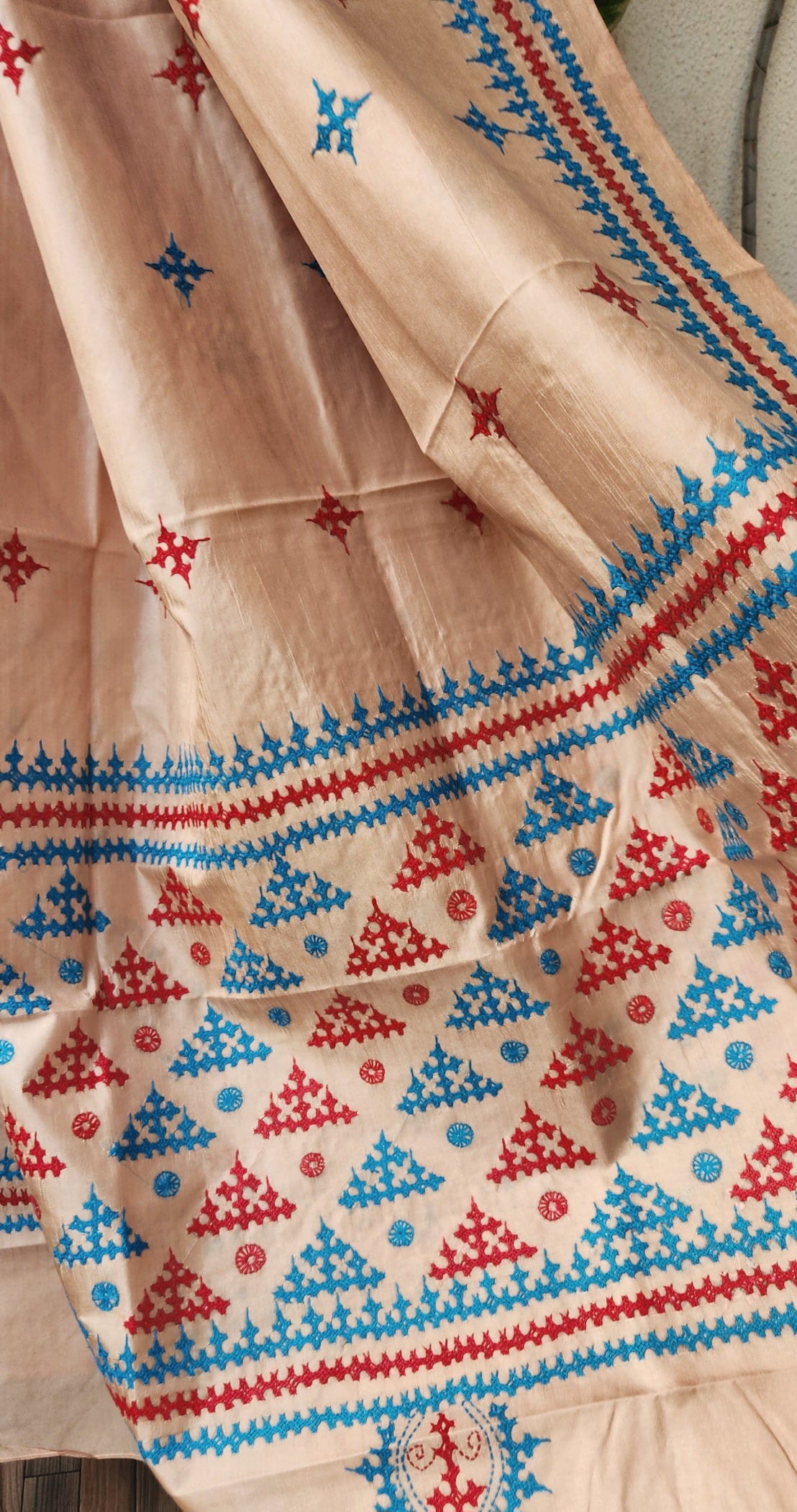 KUTCHWORK SILK DUPATTA