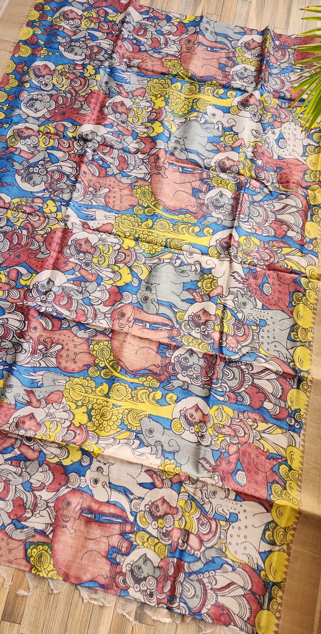 KALAMKARI SILK SAREE - CREATION