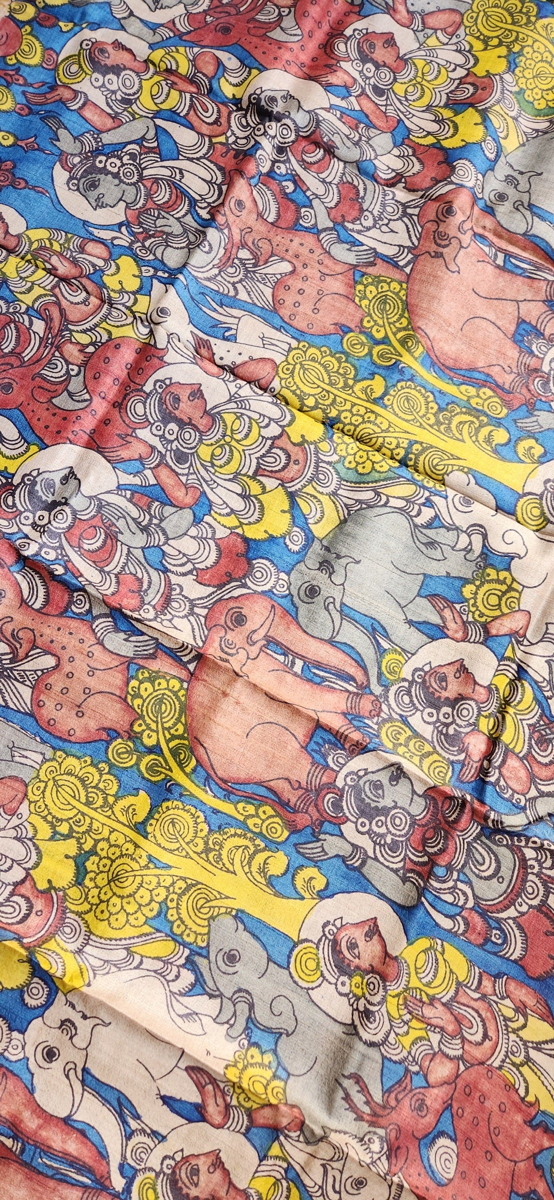 KALAMKARI SILK SAREE - CREATION