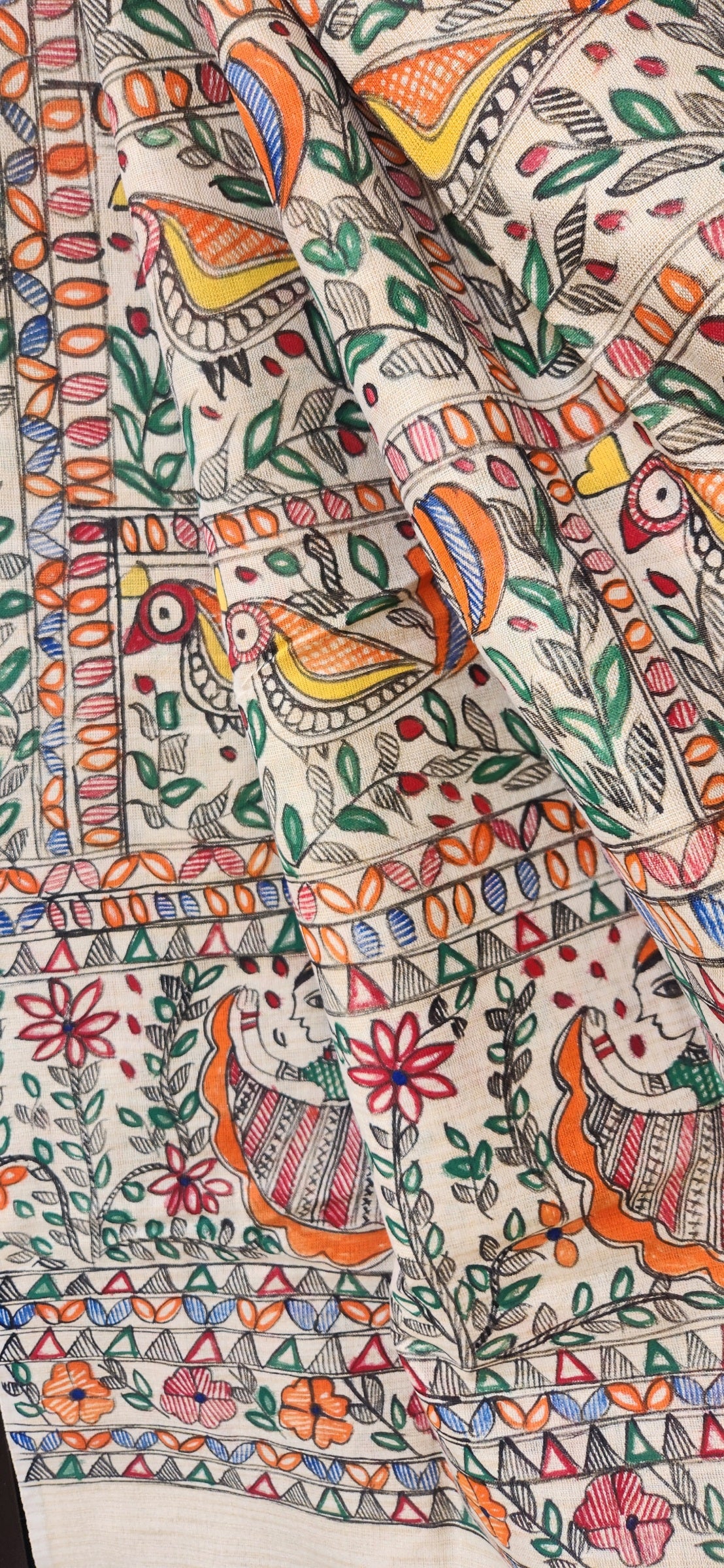 MADHUBANI DUPATTA - SAAWAN