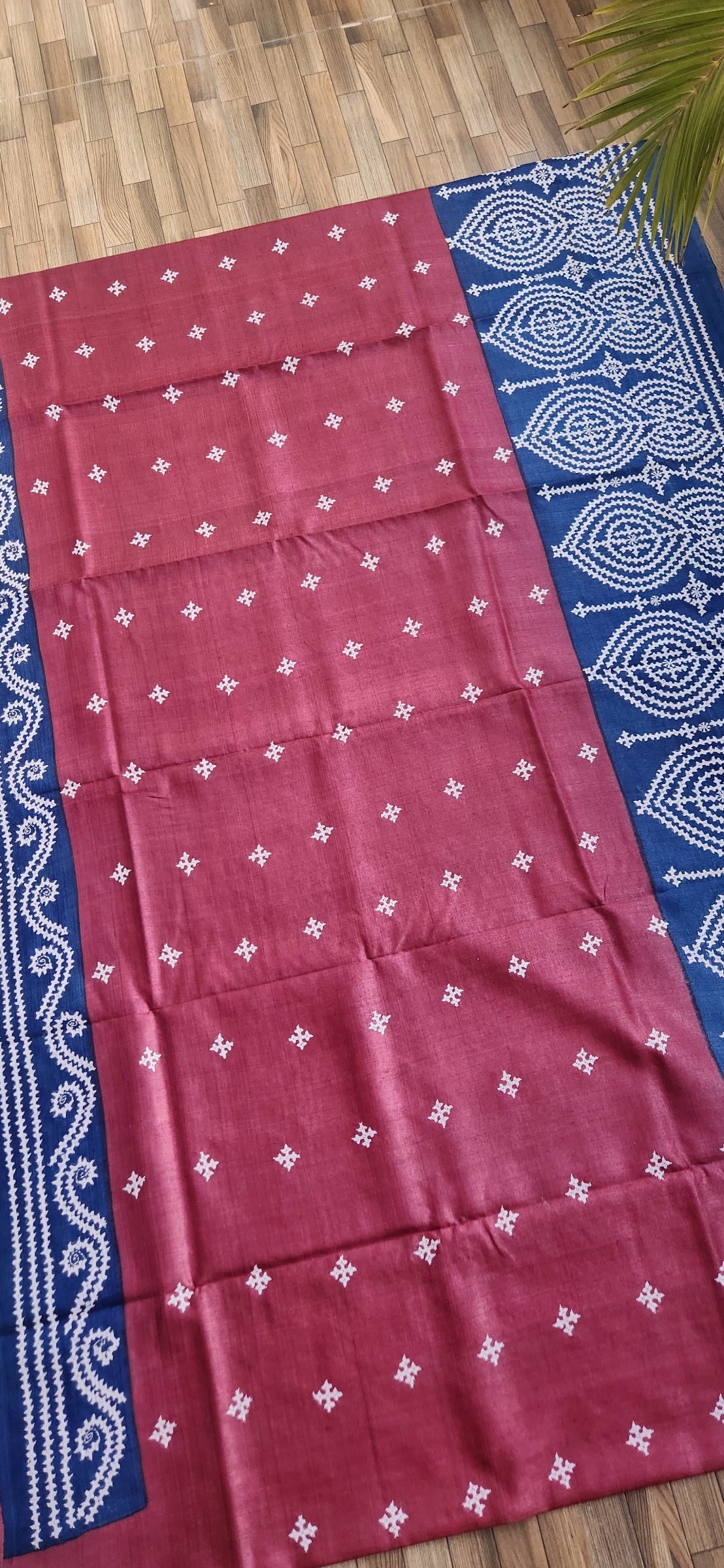 DESIGNER KUTCHWORK SILK SAREE
