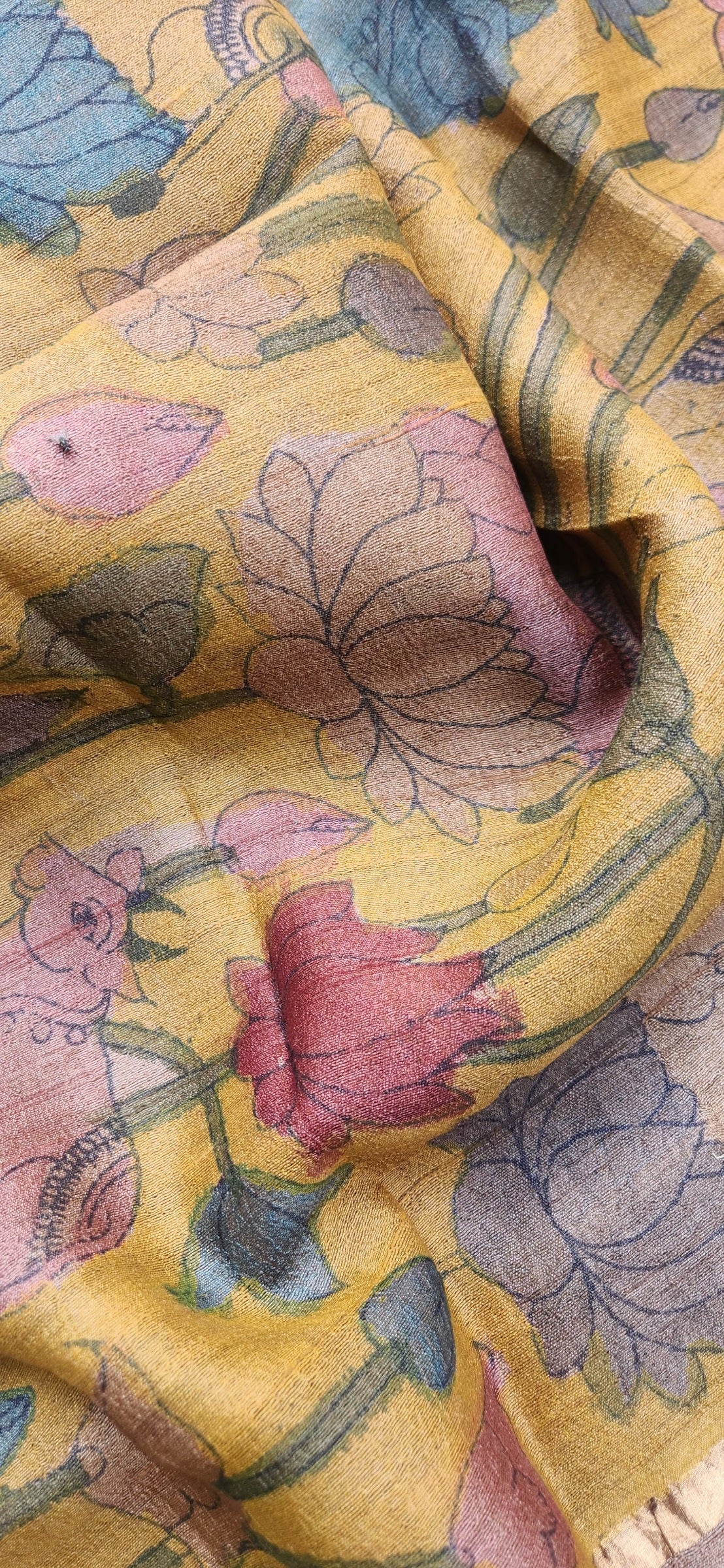 KALAMKARI SILK DUPATTA